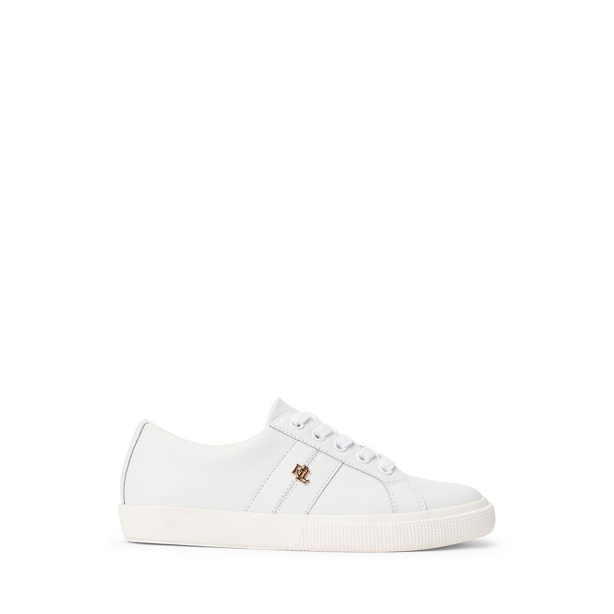 Lauren Ralph Lauren Janson Low Top Trainers Women's White Size 37.5 (4.5)