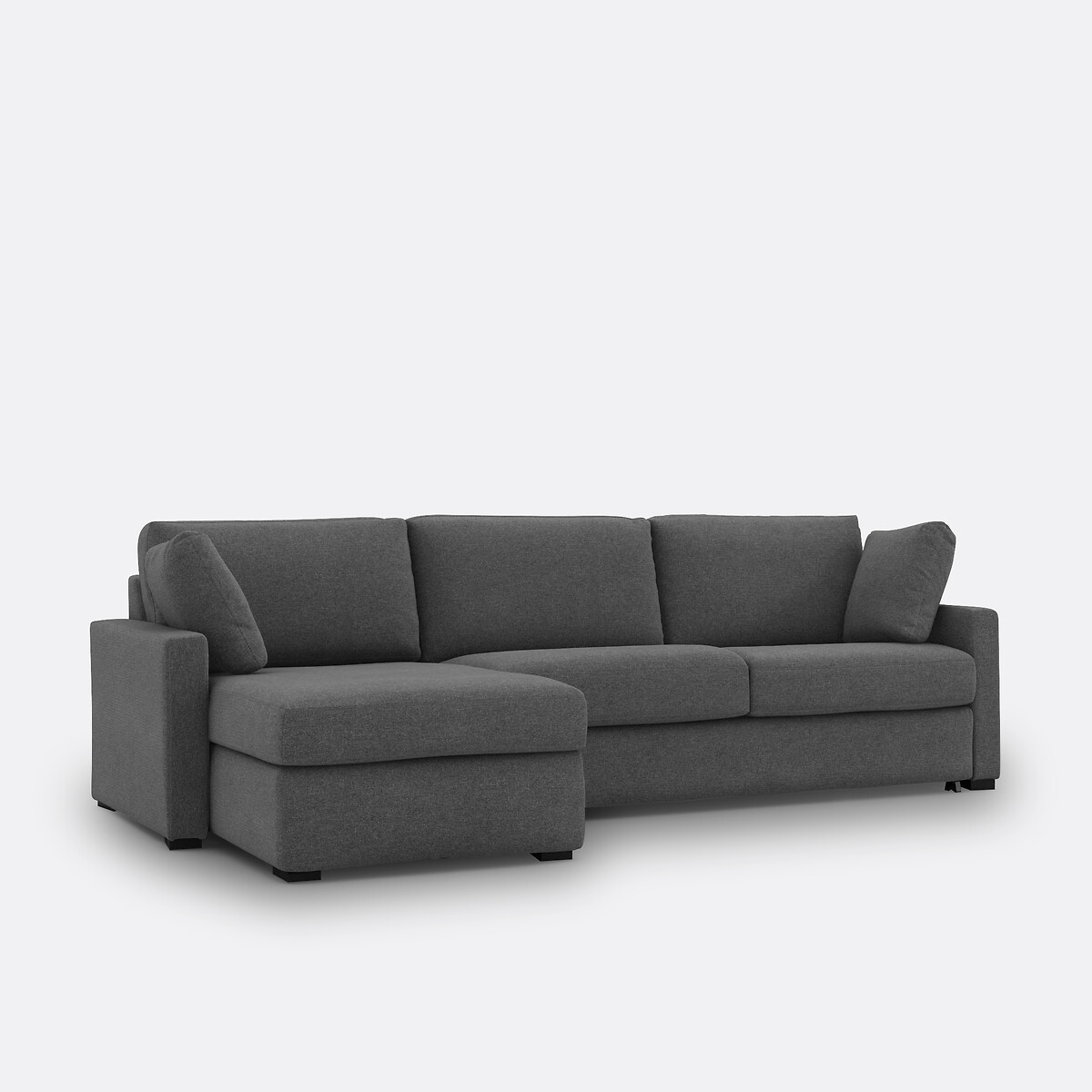 Canapé D'angle, Convertible, 4 Places, En Polyester, Mousse Premium HR, TIMOR — vue 3