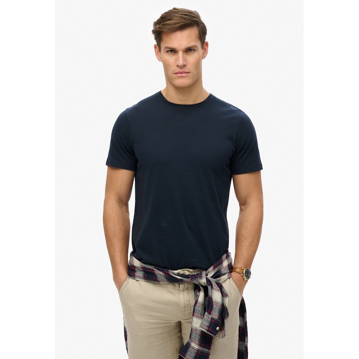Superdry Shirt met ronde hals CLASSIC ESSENTIAL TEE
