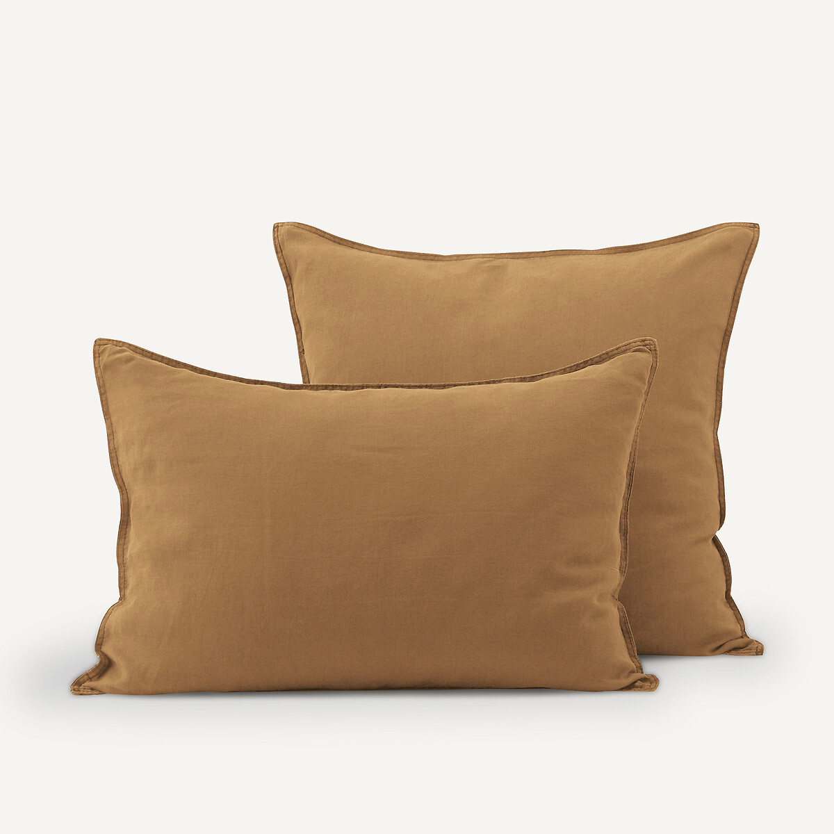 AM.PM Funda de almohada de cáñamo lavado Helm. Color