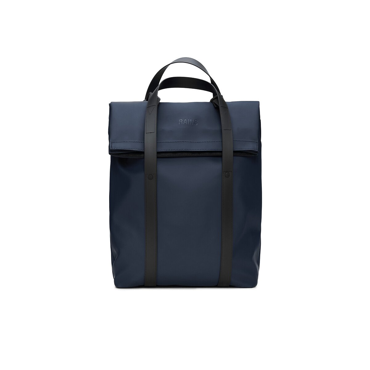 Rains 2 Way Tote Waterproof Backpack Women's Navy Blue