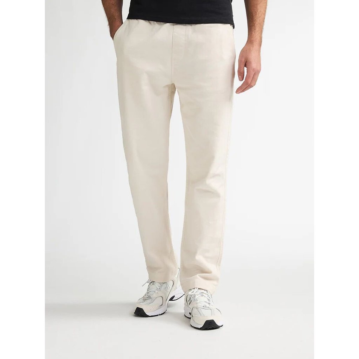 Petrol Industries Straight Trousers Men's Cream Small