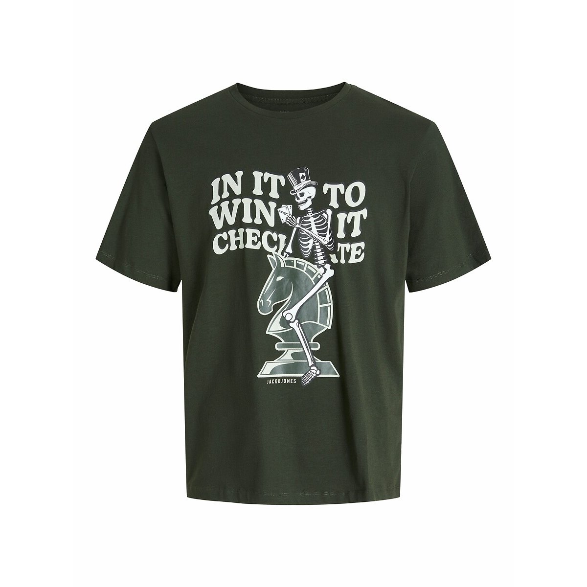 Click to view product details and reviews for Short Sleeved T Shirt Skull Print.