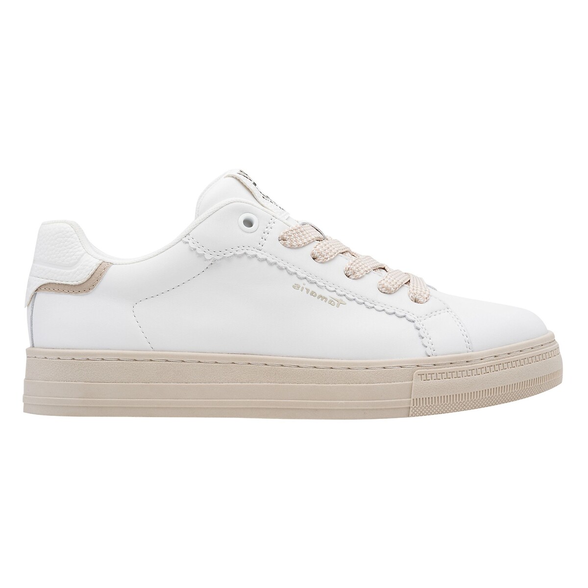 Tamaris Mixed Material Trainers Women's White Size 38 (5)