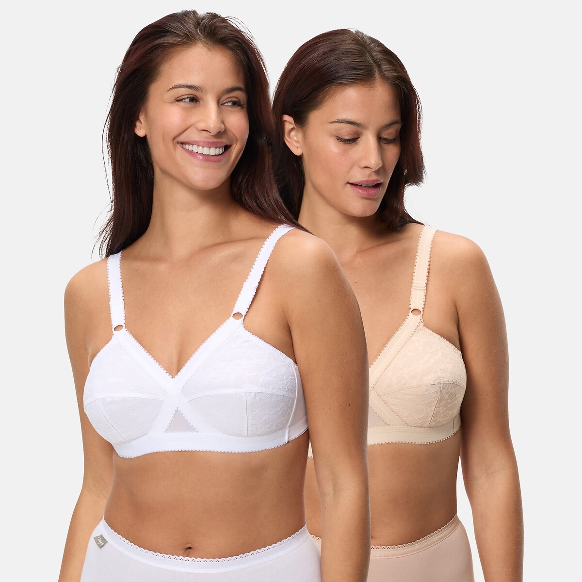 Playtex Set van 2“Cross your heart”-BH's zonder beugels