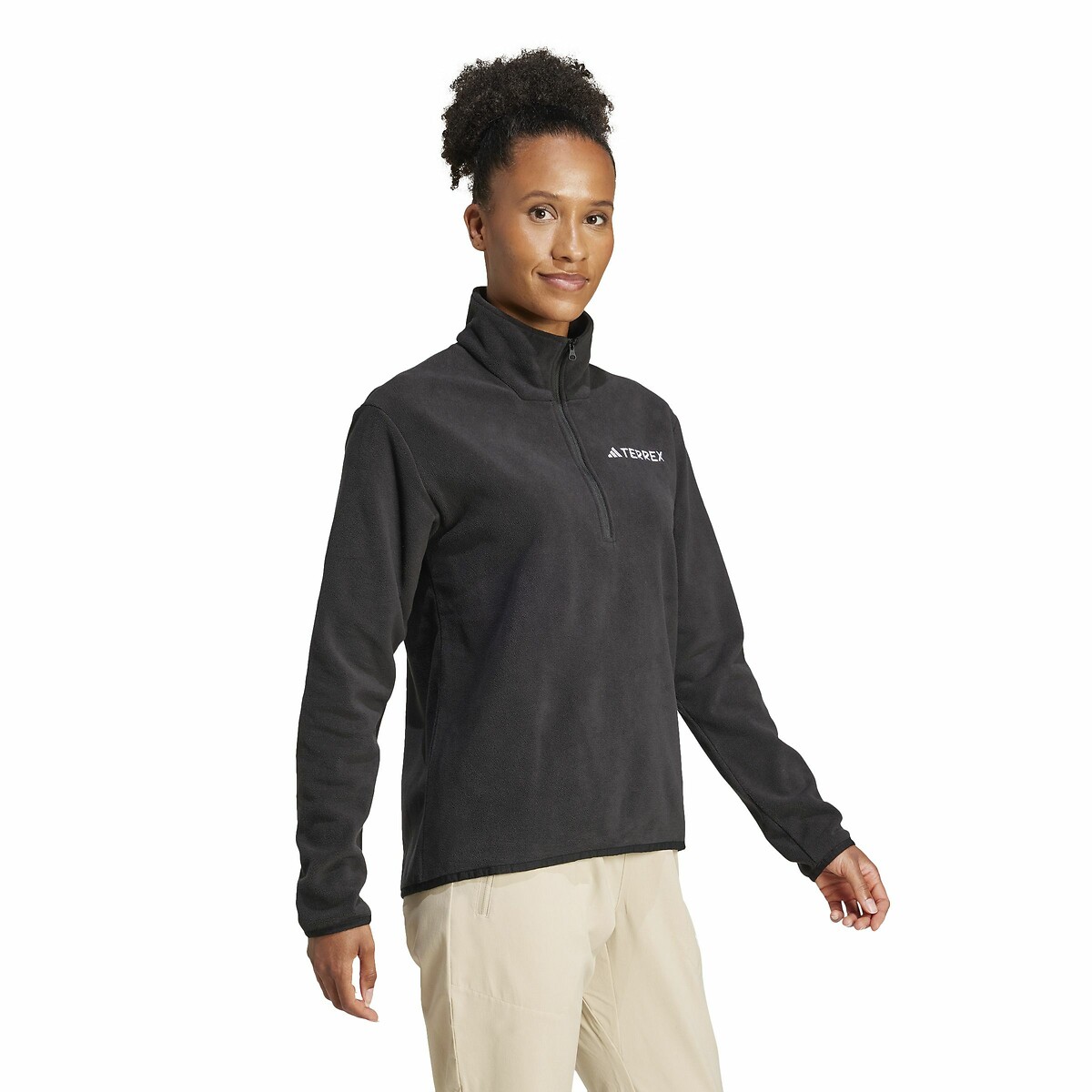 Adidas Performance Terrex Fleece Sweatshirt Women's Black Extra Small