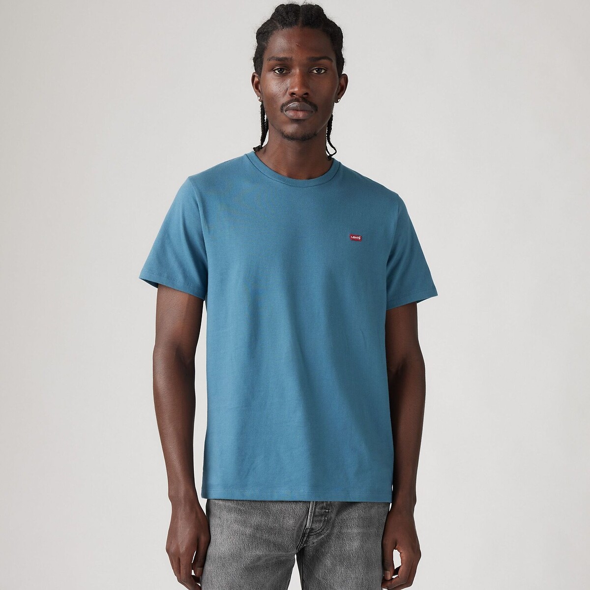Levi's Men's Blue Crew Neck T-Shirt With Short Sleeves Xxl