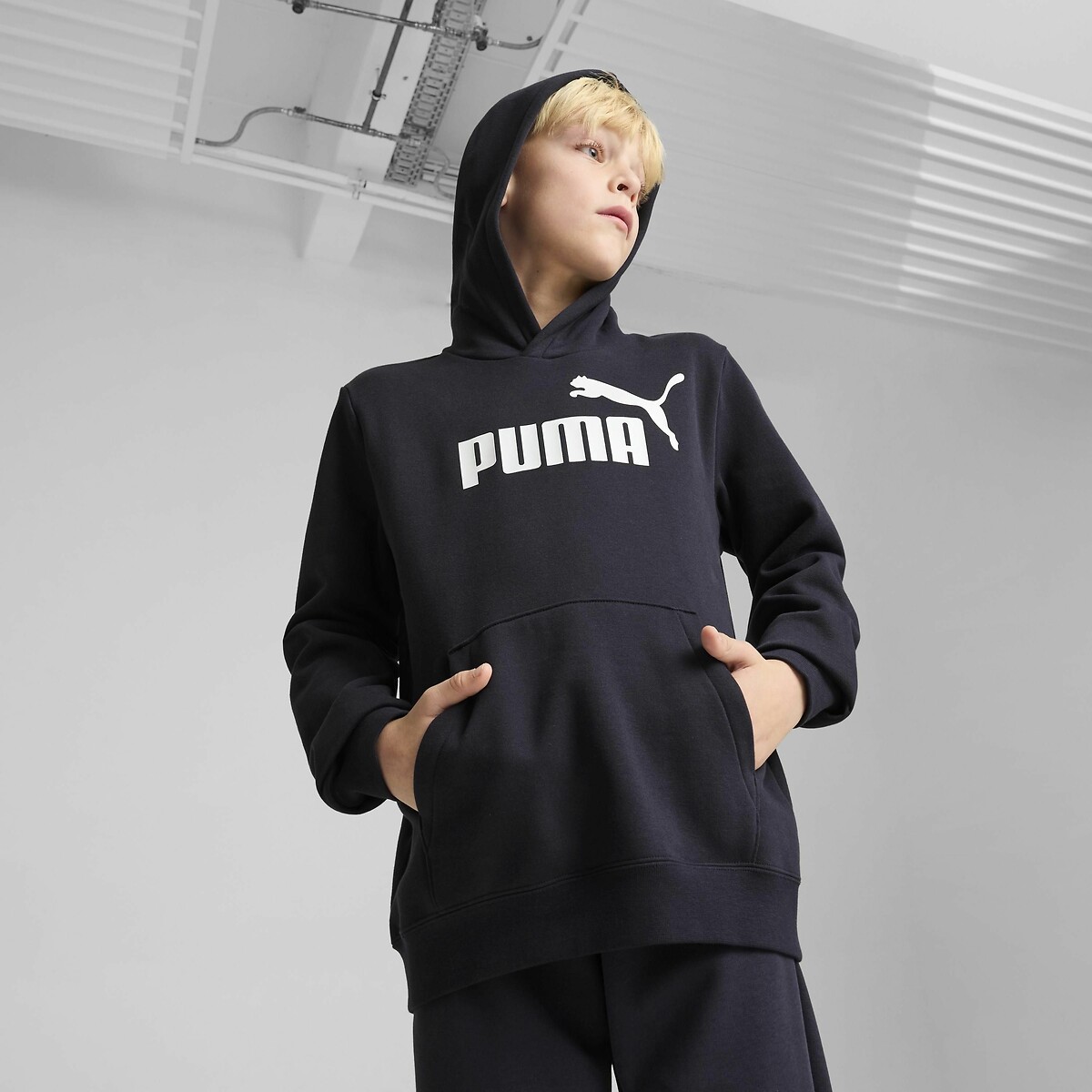 Puma Hoodie Navy Blue 10Y (138Cm)