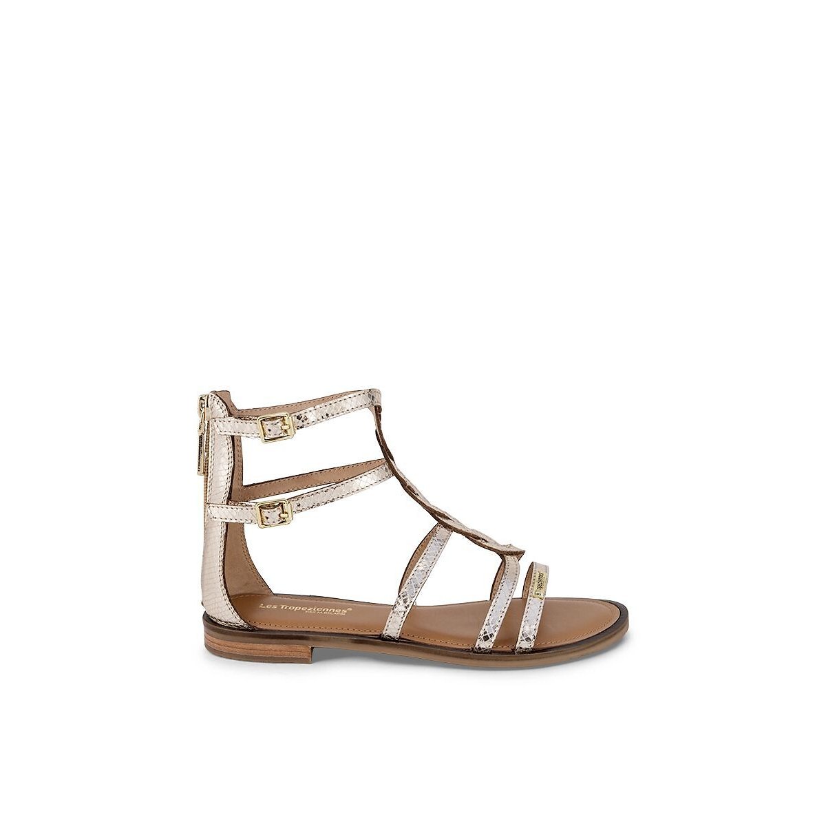 Les Tropeziennes Par M.belarbi Platte Sandalen Van Leer Hastrid