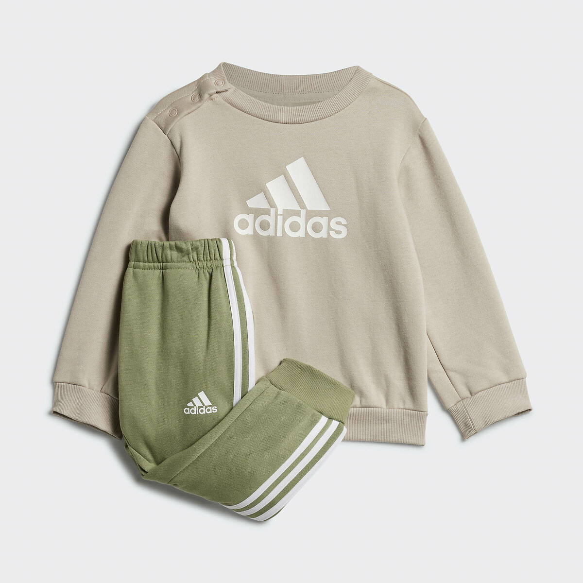 Sweatshirt Joggers Outfit In Cotton Mix