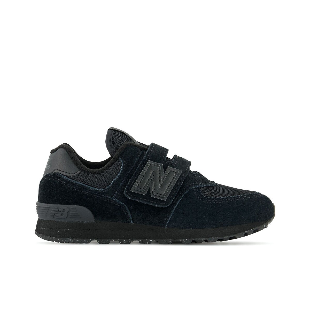 New Balance 574 Trainers Unisex Black/Black Size 32 (13.5) Kids