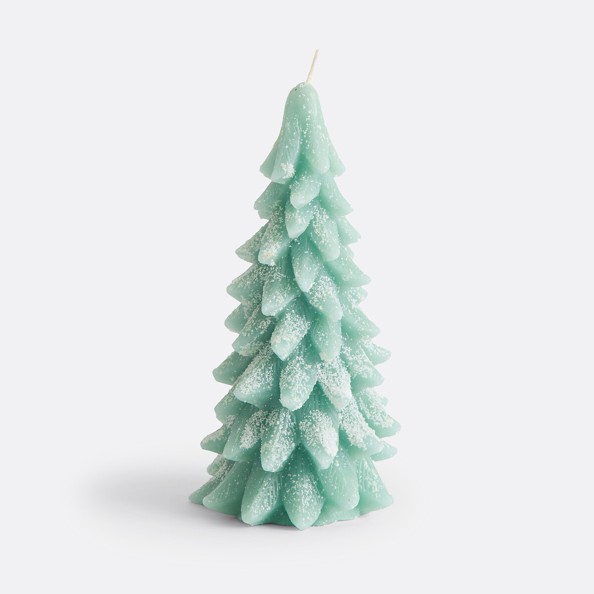 La Redoute Interieurs Caspar H16.5cm Fir Tree Wax Candle Unisex Green