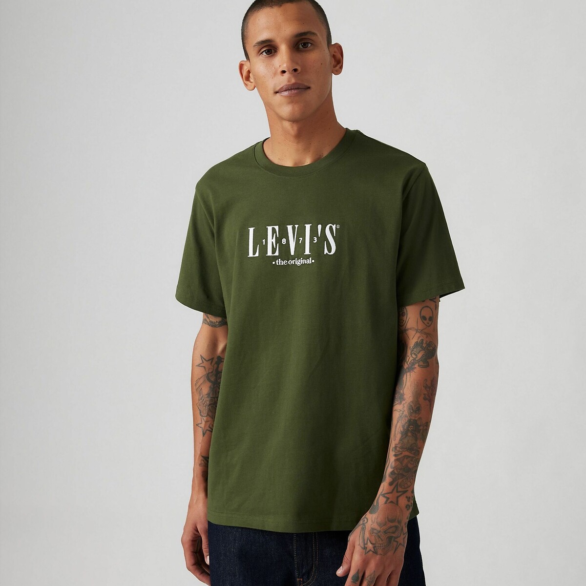 Levi's Printed Relaxed T-Shirt Men's Green Medium