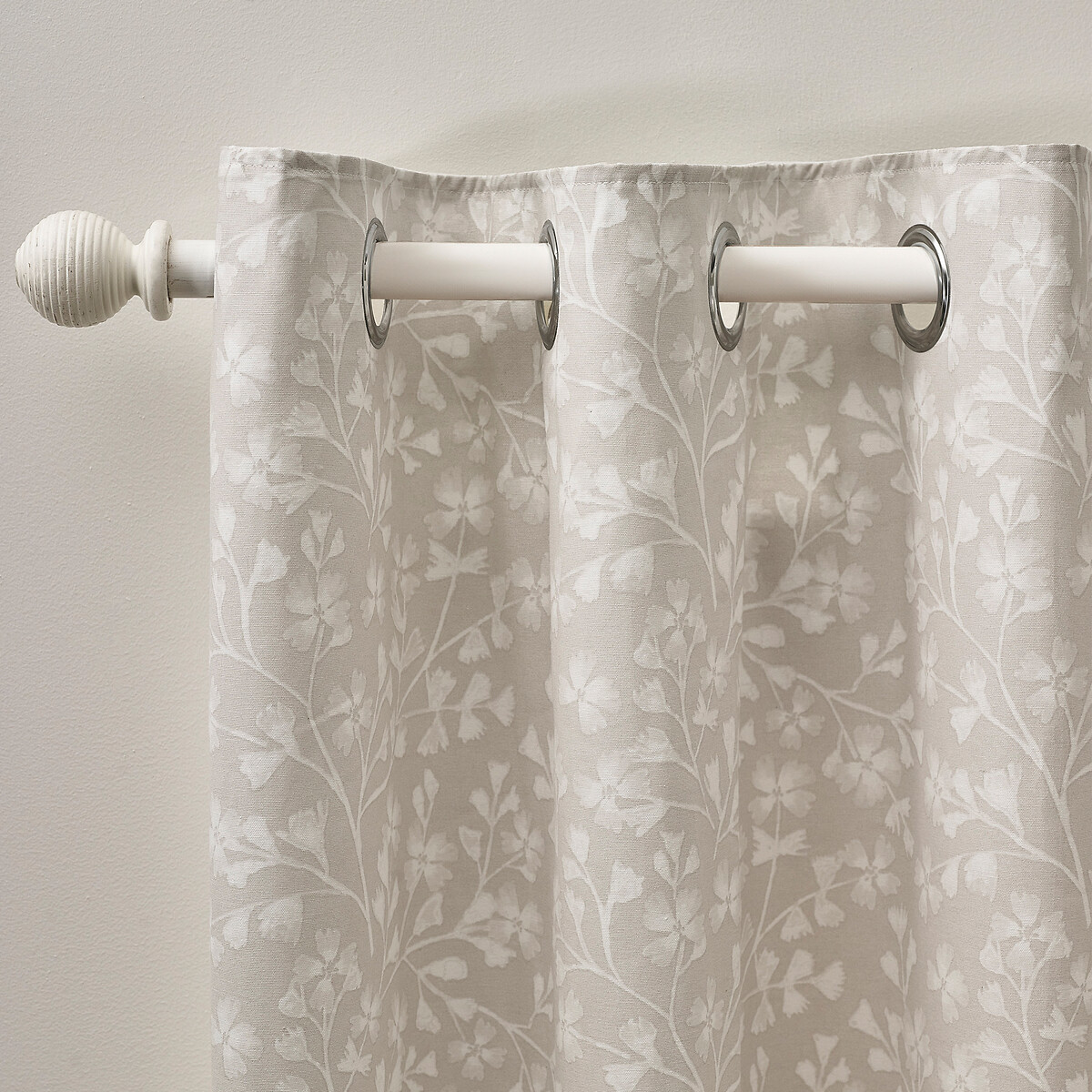 Brooke Floral Lined Eyelet Curtains - Image 2