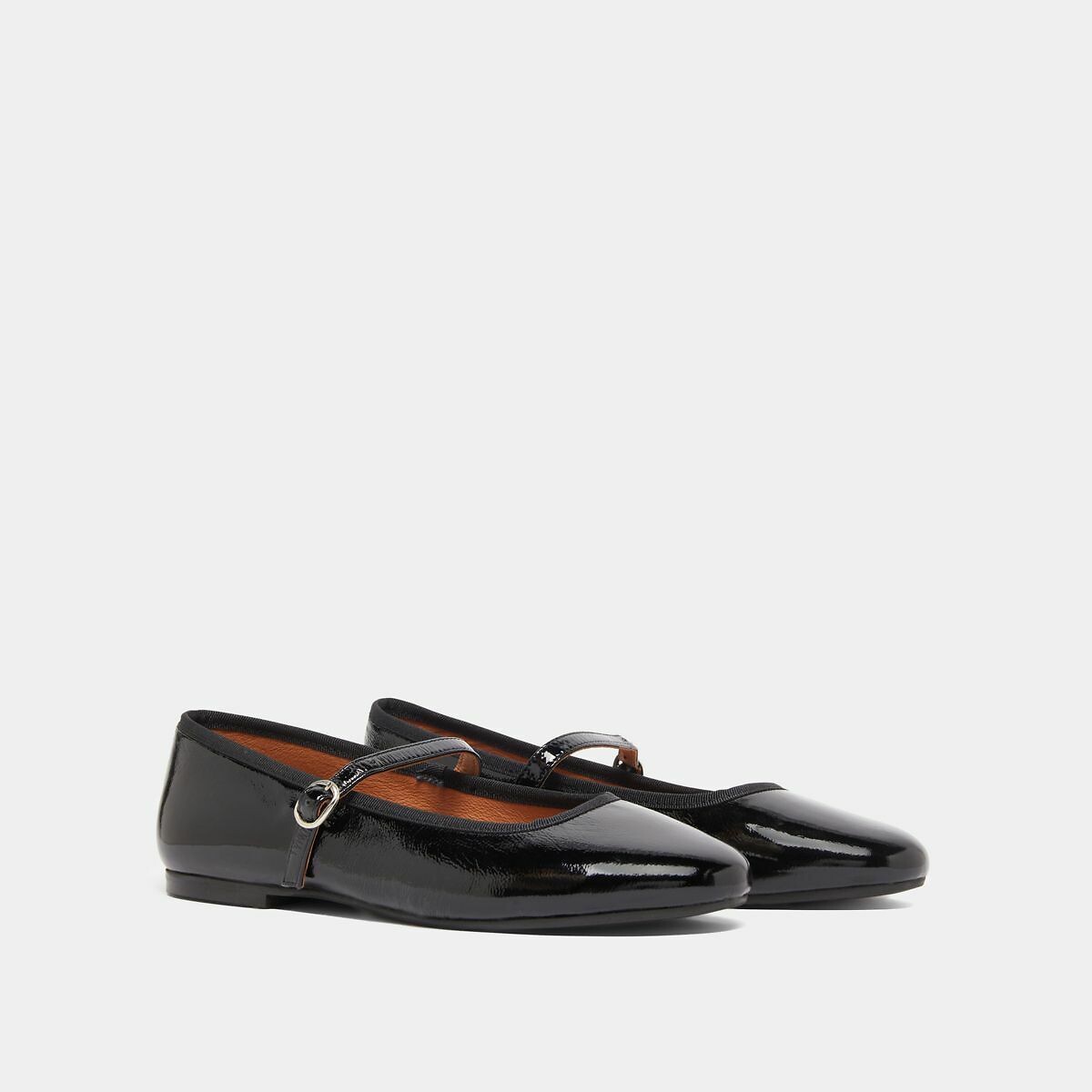 Jonak Douceur Ballet Pumps In Leather Women's Black Size 39