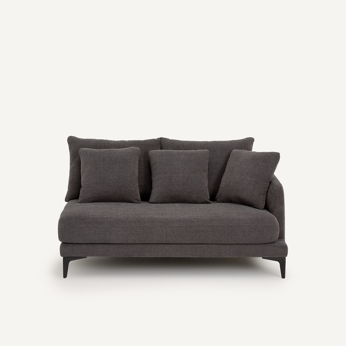 EMMANUEL GALLINA X AM.PM Halve bank van gevlochten polyester, 2-zit, MODERNISTE