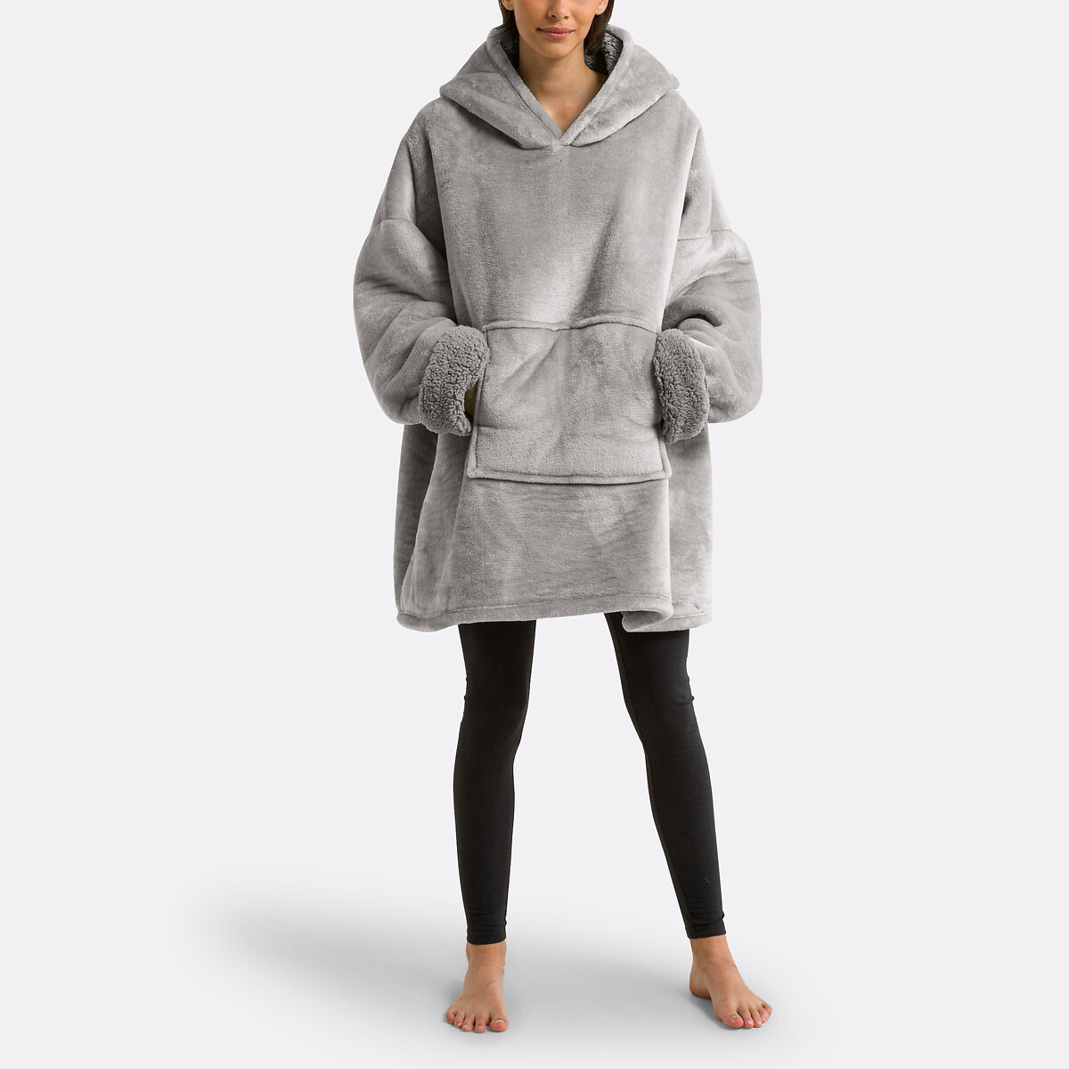 SO'HOME Plaid fleece sweater maat L/XL, Javi