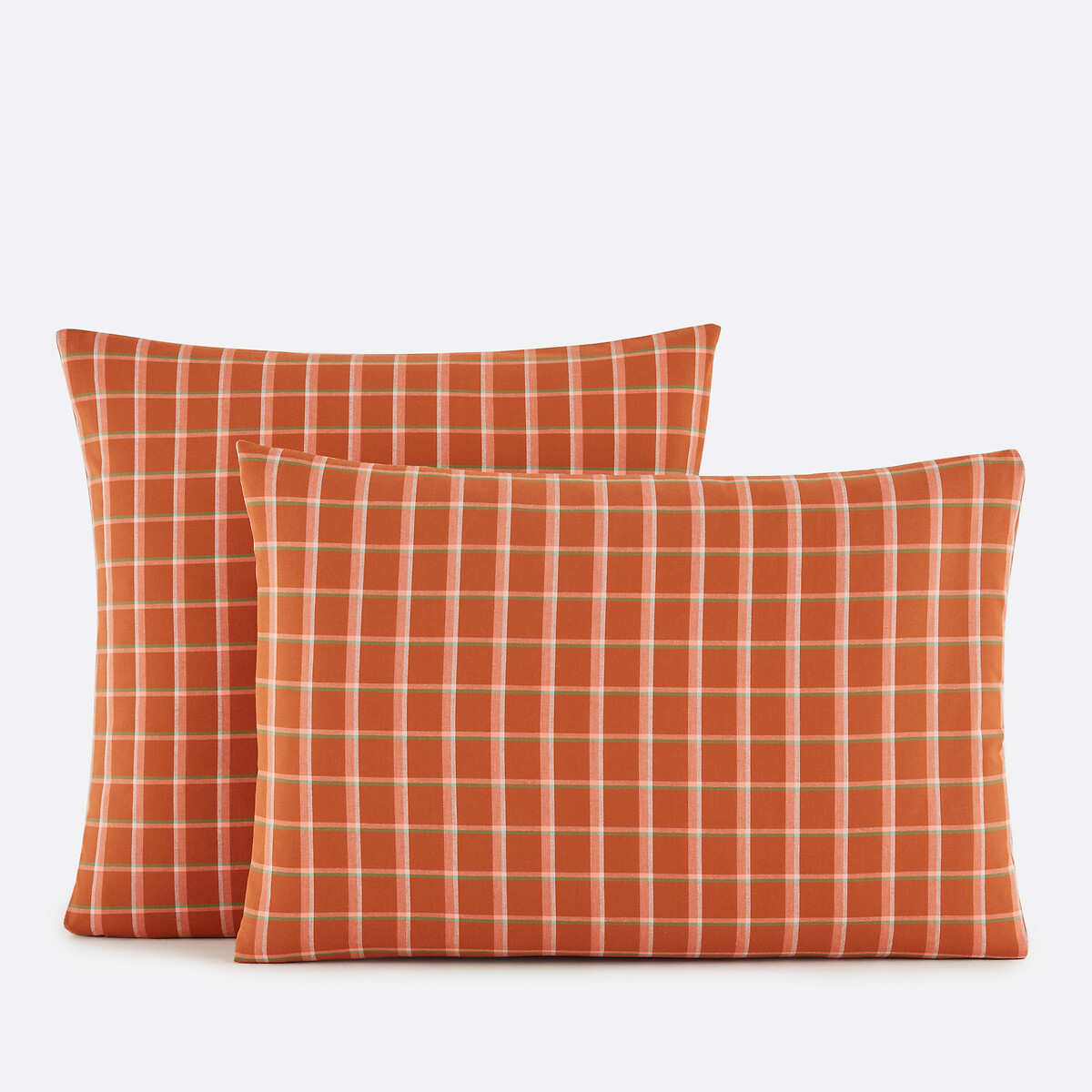 LA REDOUTE INTERIEURS Katoenen kussensloop, Brieuc karamel