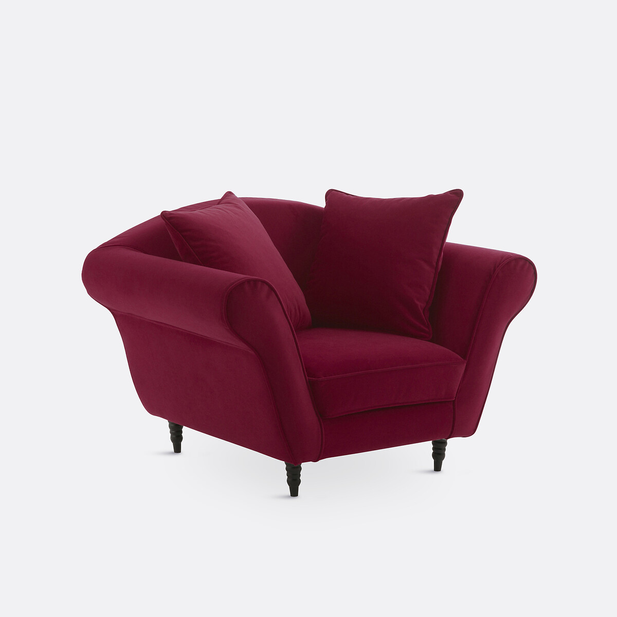 SO'HOME Sillón aterciopelado Lipstick. Color