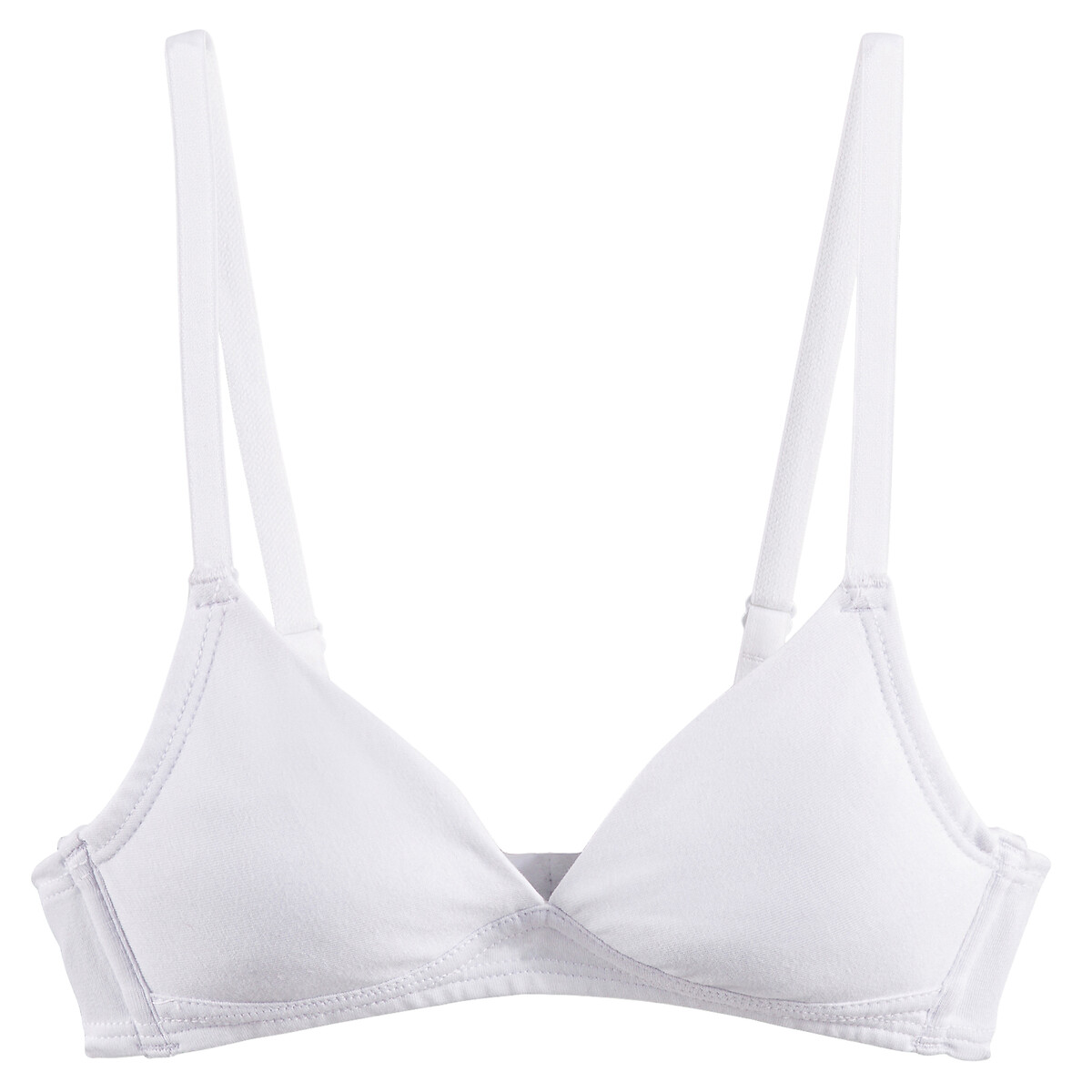 Reggiseno A Triangolo In Cotone Tinta Unita Cottone Donna Taglie 0 A - la redoute collections - Modalova