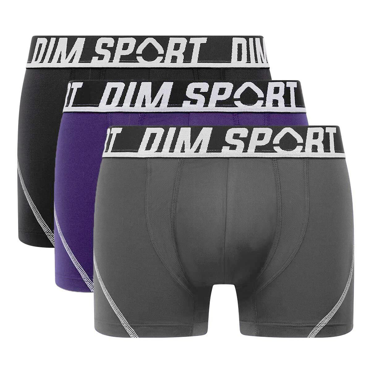 Lot de 3 boxers sport DIM SPORT