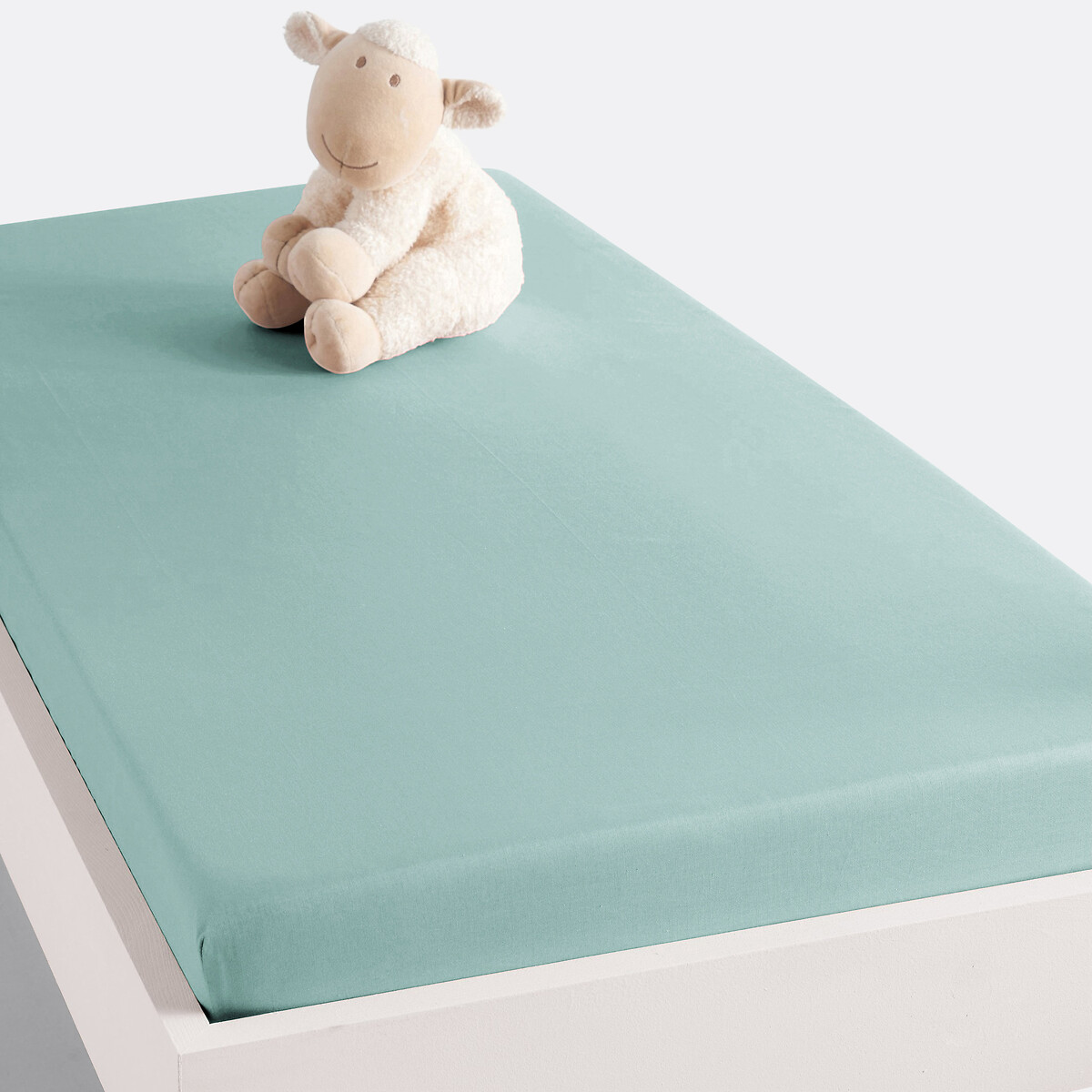 Sábana bajera de algodón para cama infantil Scenario. Talla Cama 90cm (90x190cm). Color