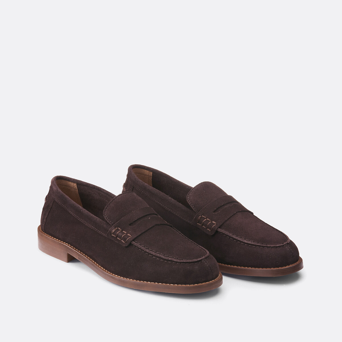 Mocassins en cuir suédé Signature