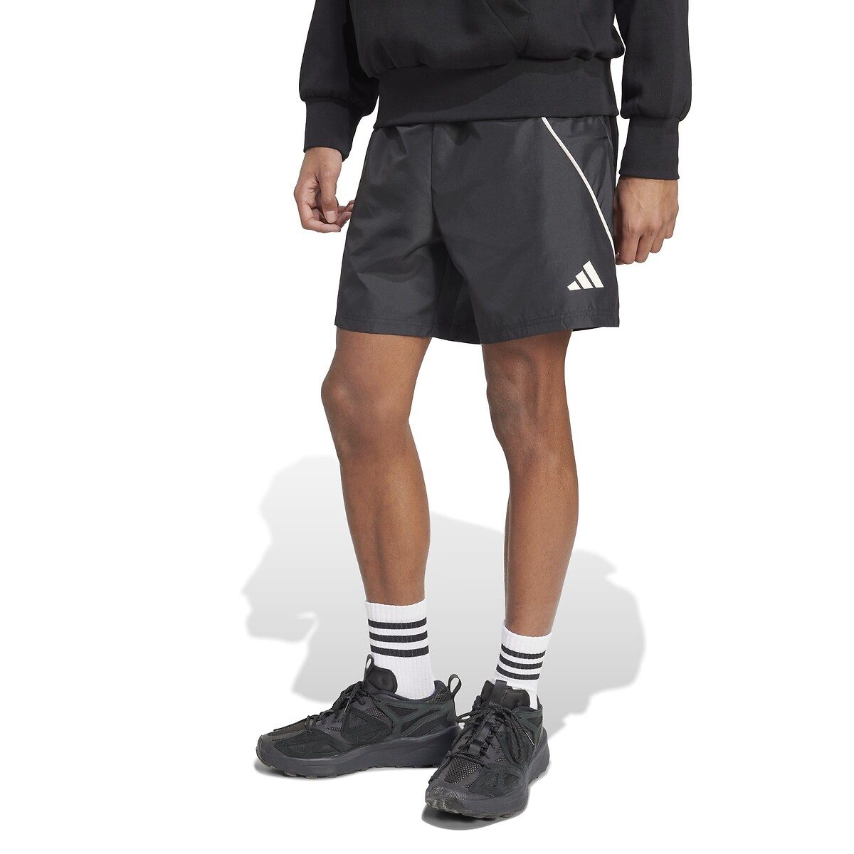 Adidas Sportswear Stadium Logo Shorts Men's Black Medium
