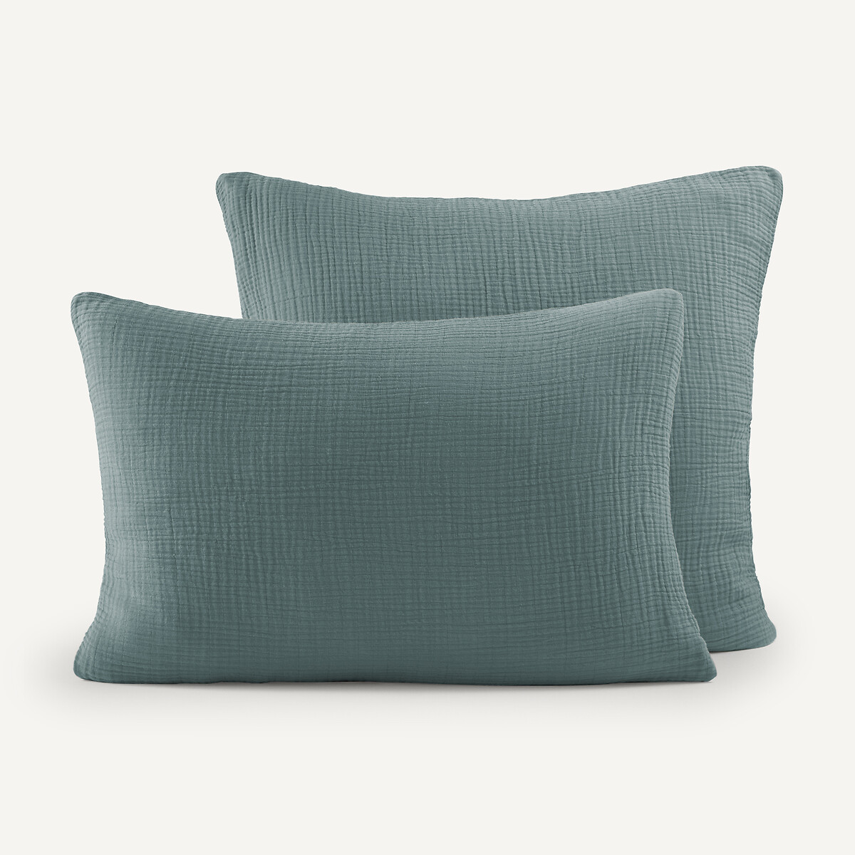Am.pm Yafa 100% Organic Cotton Muslin 200 Thread Count Pillowcase