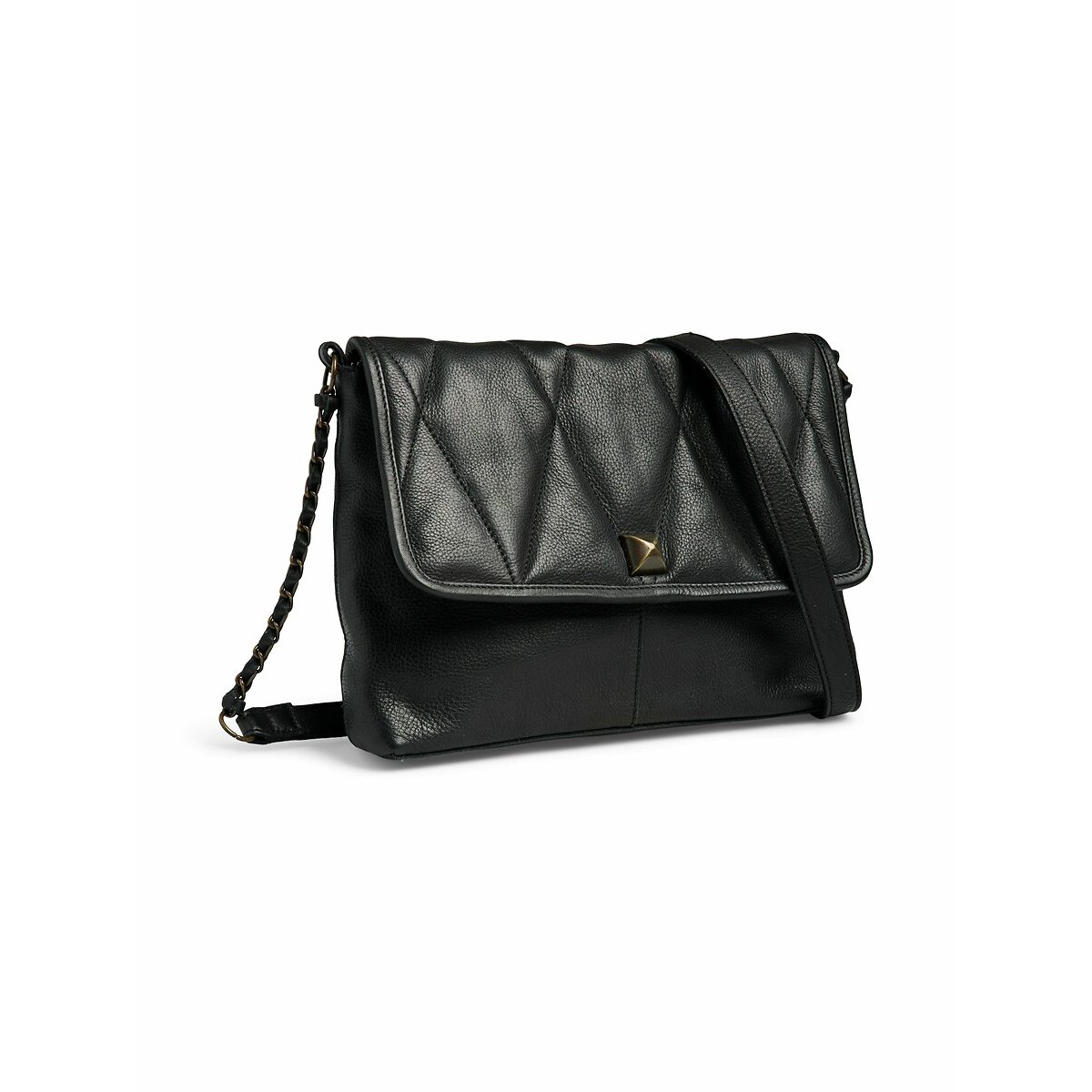 Pieces Leren handtas Jami