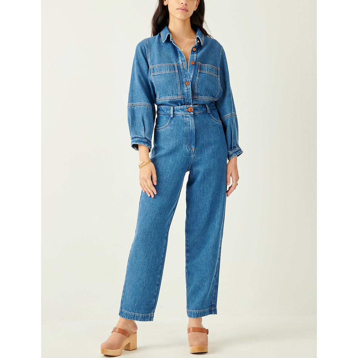 Sessun Nica Wide Leg Jeans In A Straight Fit Women's Denim Size 14