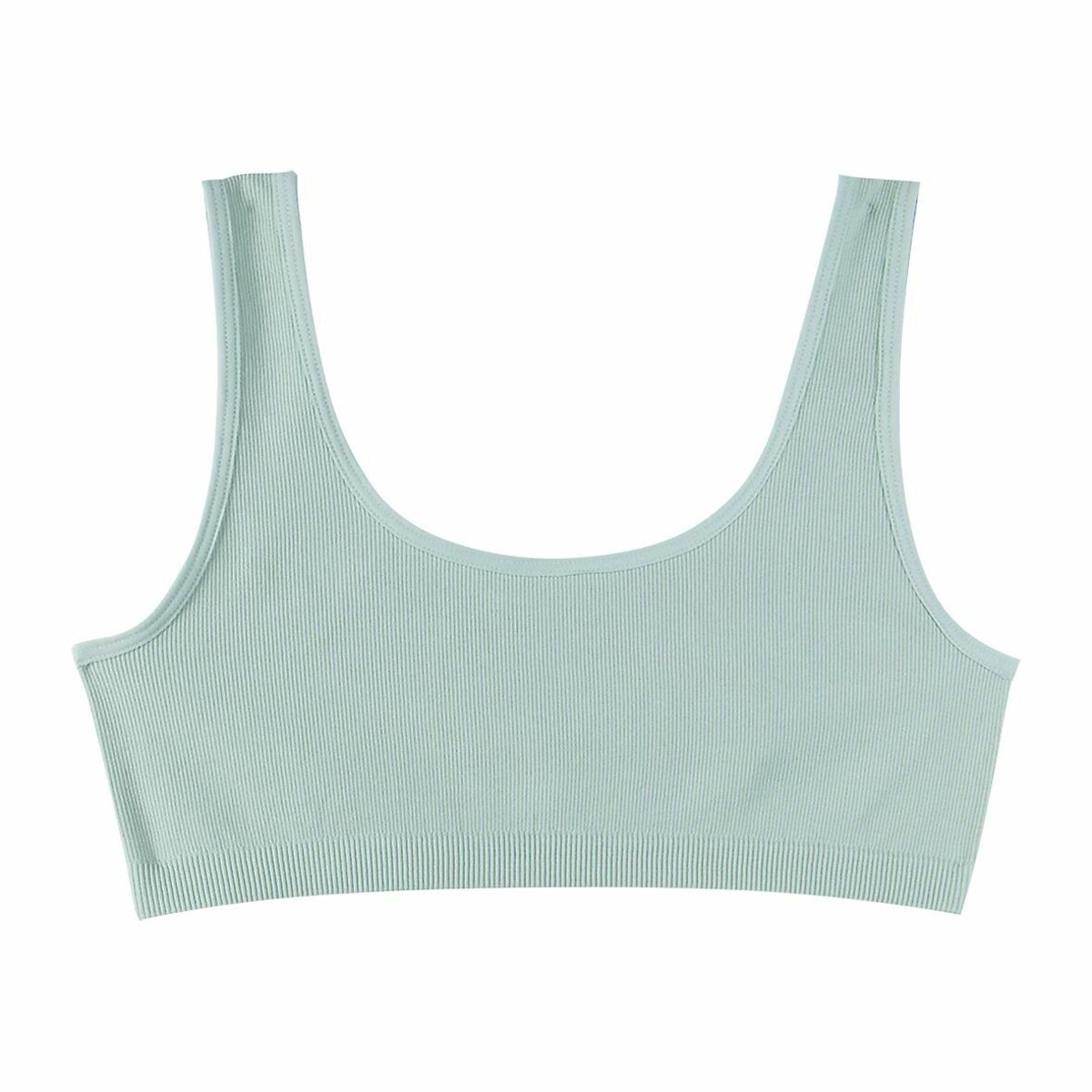Athena Seamless Ribbed Bralette Blue 14Y (156Cm)