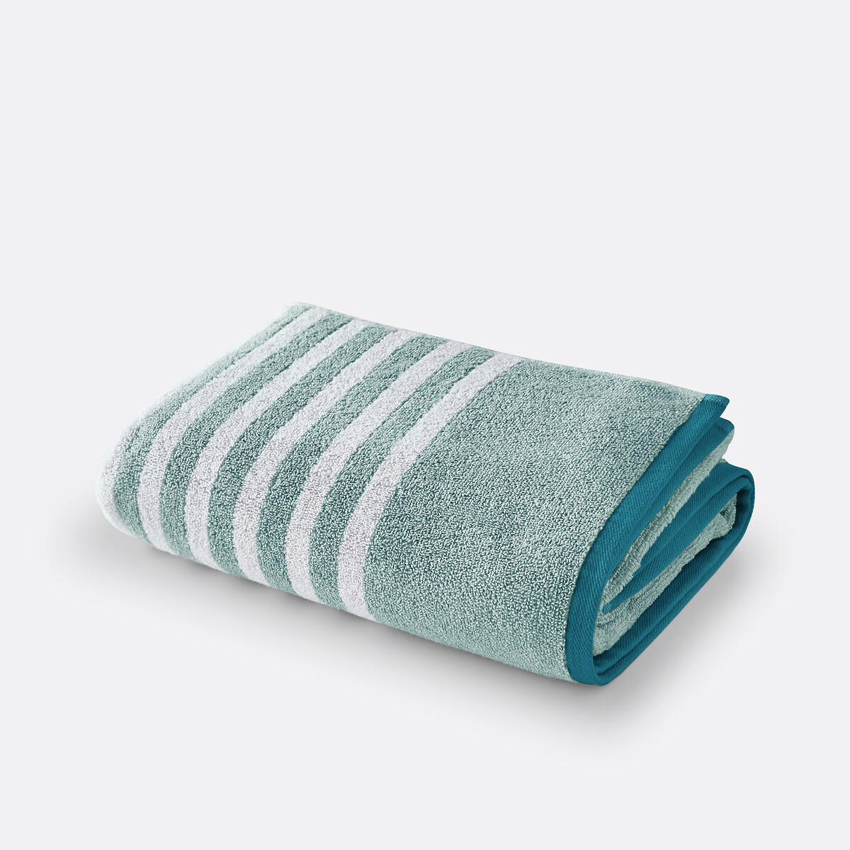 Toalla maxi de baño a rayas 500 g/m², Calanques. Talla 100 x 150 cm. Color