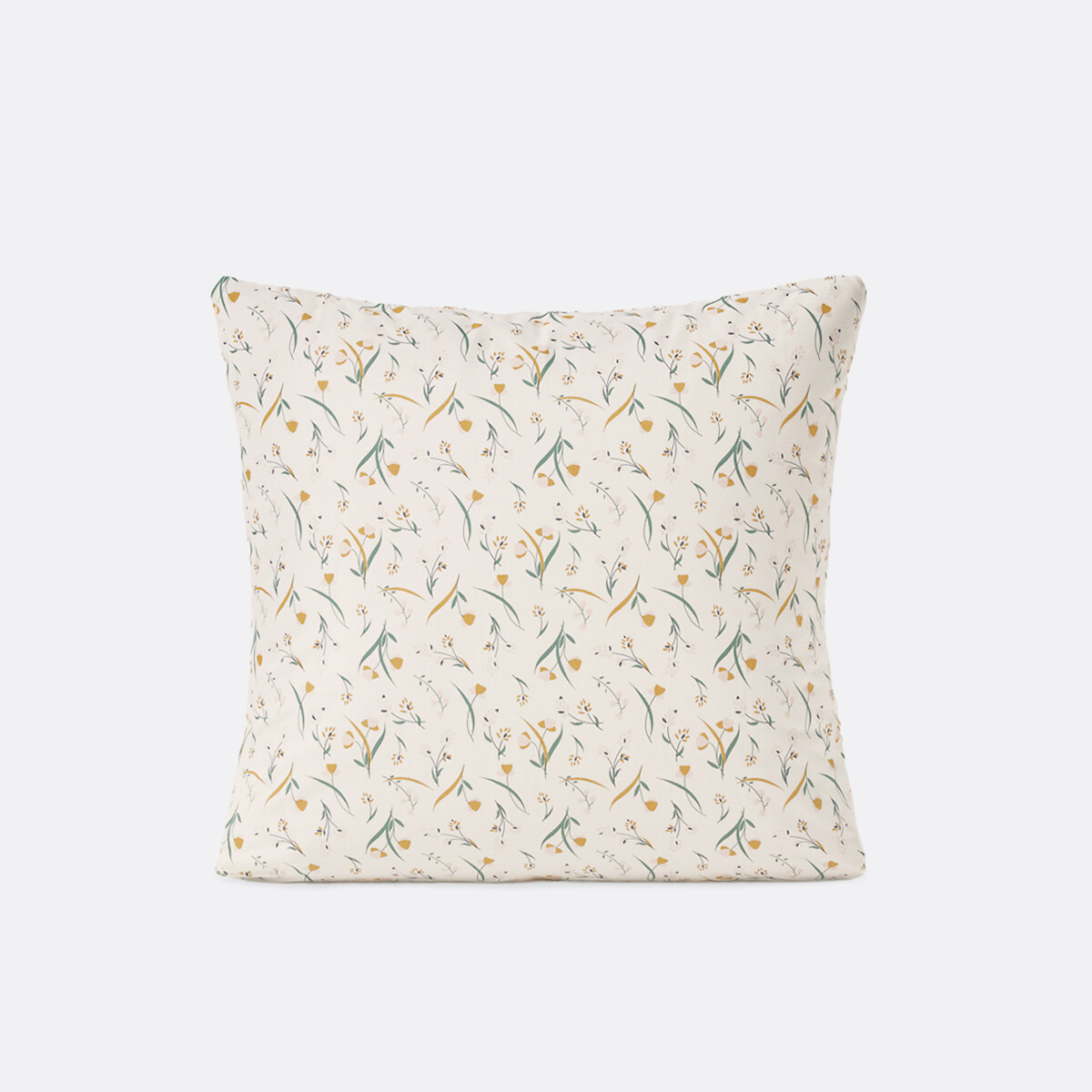 La Redoute Interieurs Miria Organic Cotton Pillowcase Unisex Floral Print Square (63X63cm)