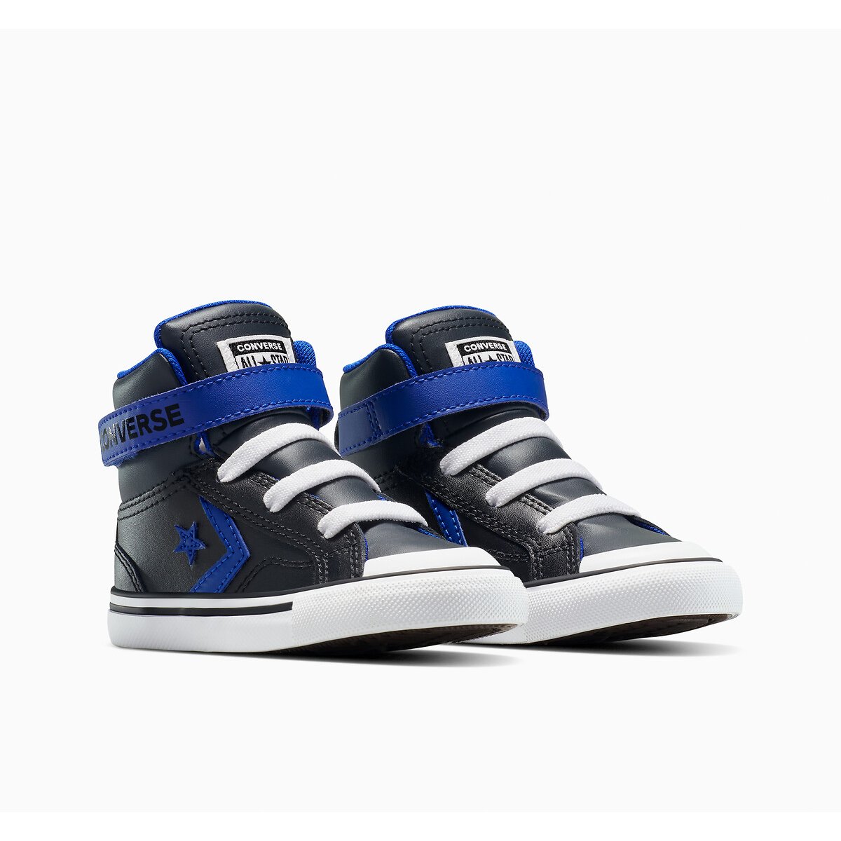 Converse Pro Blaze Strap Varsity Trainers Black/Blue Size 26 (8.5) Kids