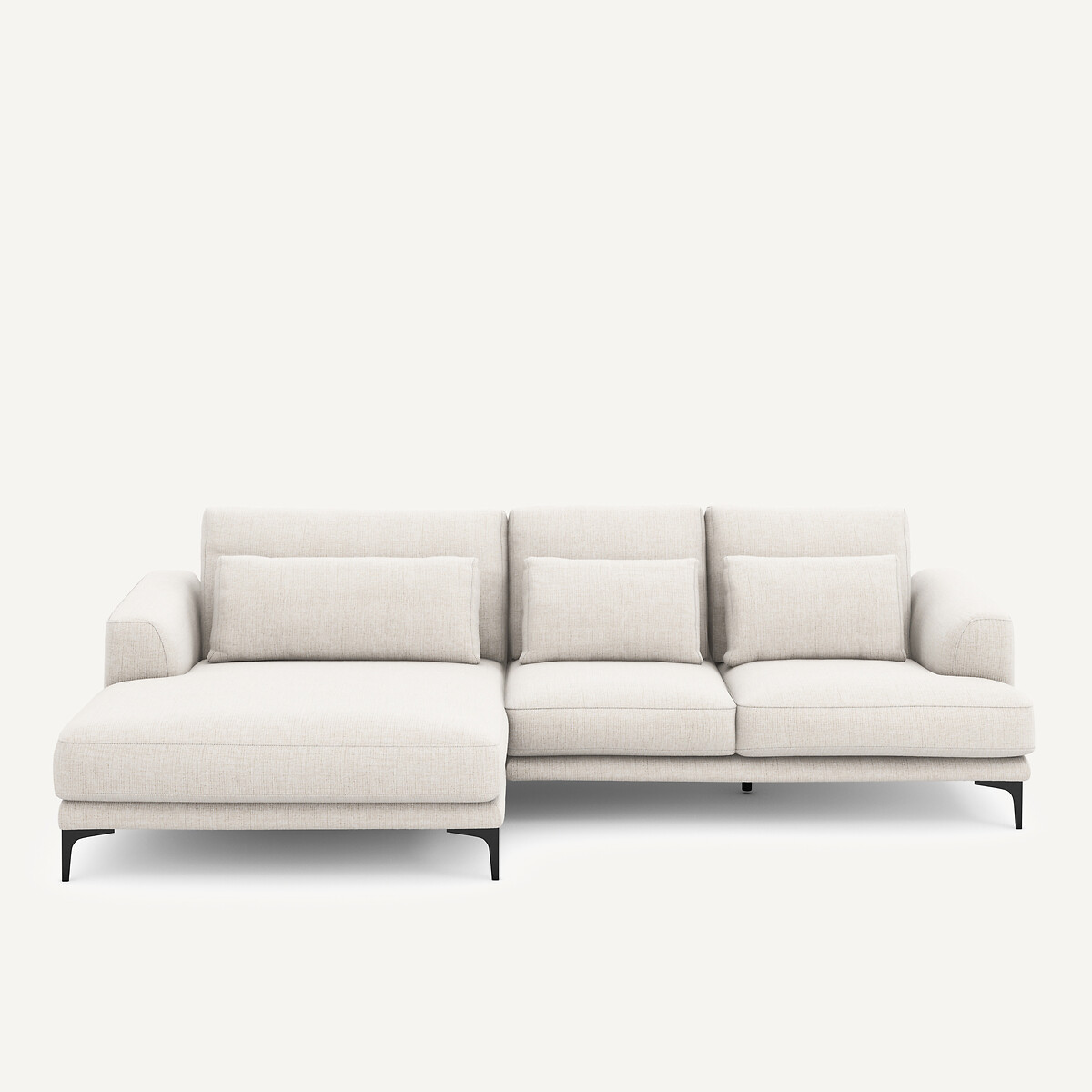 AM.PM Hoekbank, links XL longchair, in Jasper-stof, MARSILE
