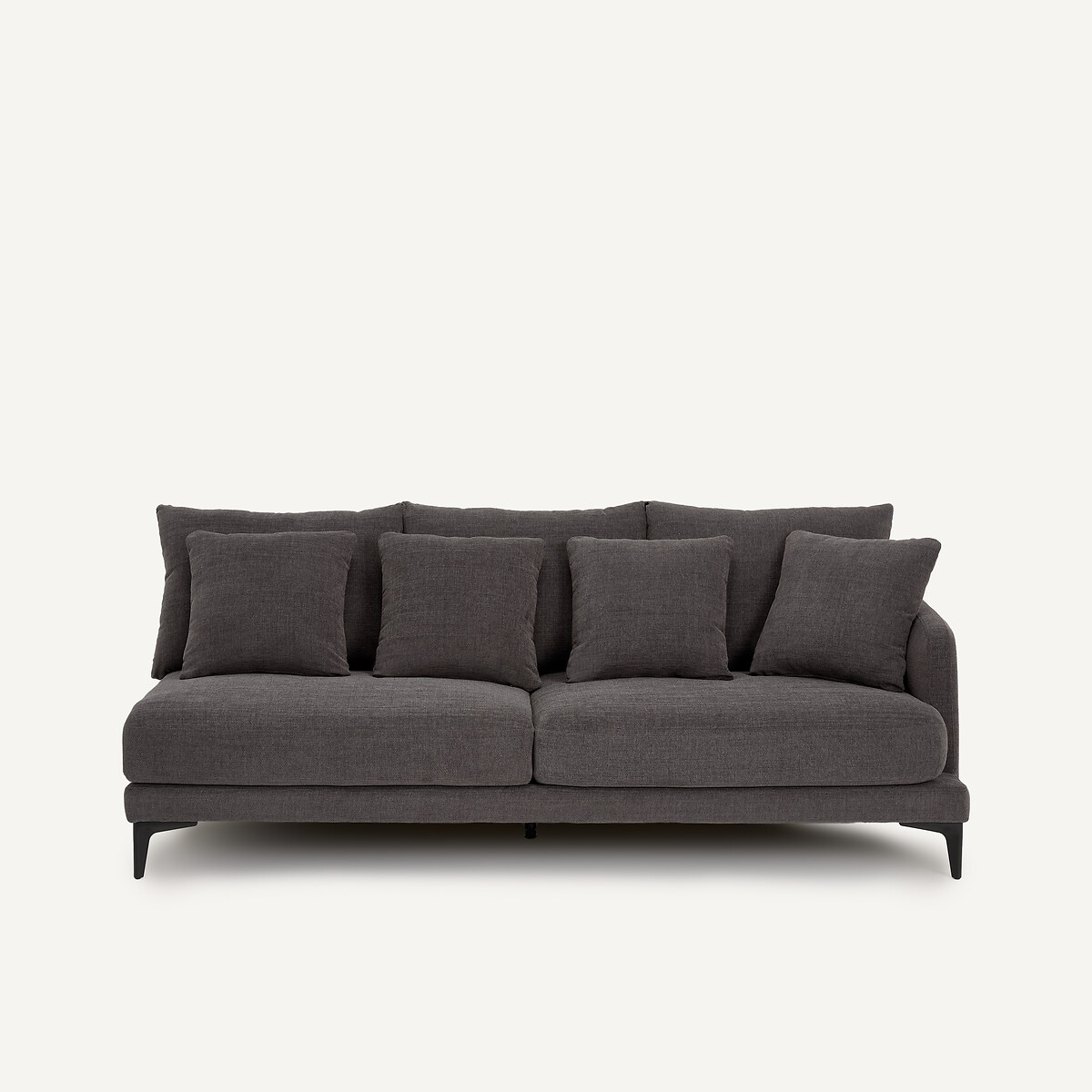 AM.PM X EMMANUEL GALLINA 3-zits halve bank van gevlochten polyester, MODERNISTE, ontwerp Emmanuel Gallina