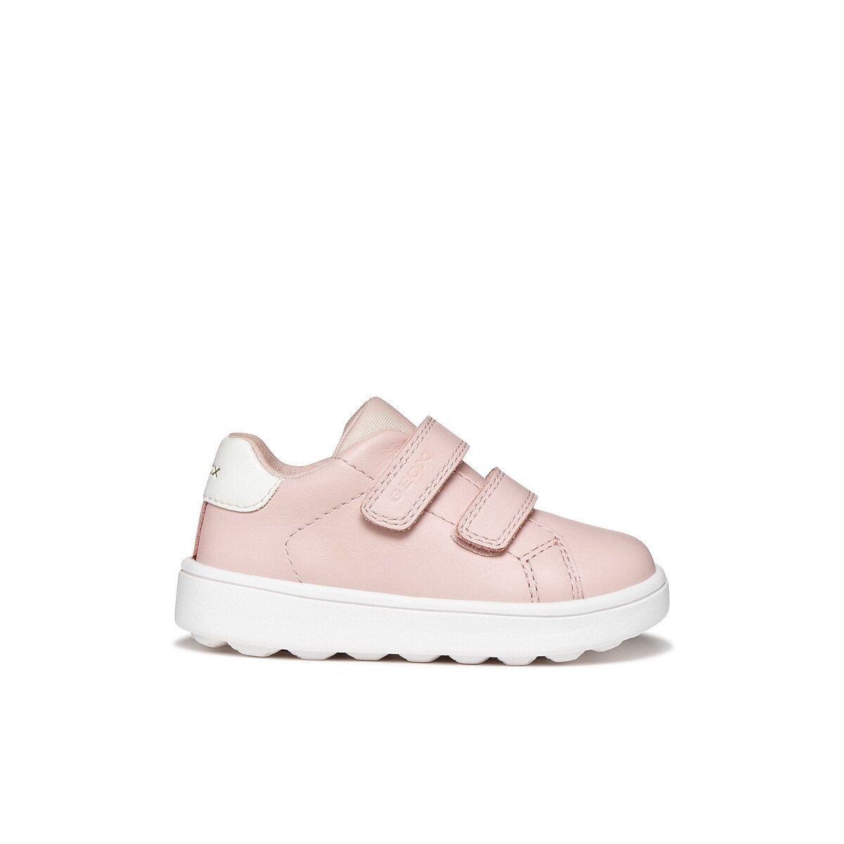 Geox Miniclub Touch 'N' Close Trainers Pale Pink Size 23 (6) Kids
