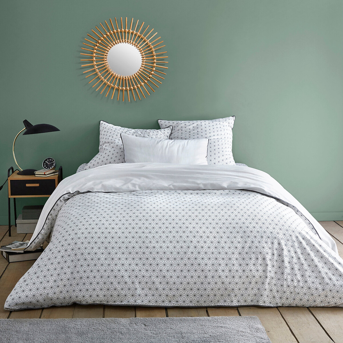 Funda nórdica de algodón Nordic. Talla Cama 180cm (260x240cm). Color