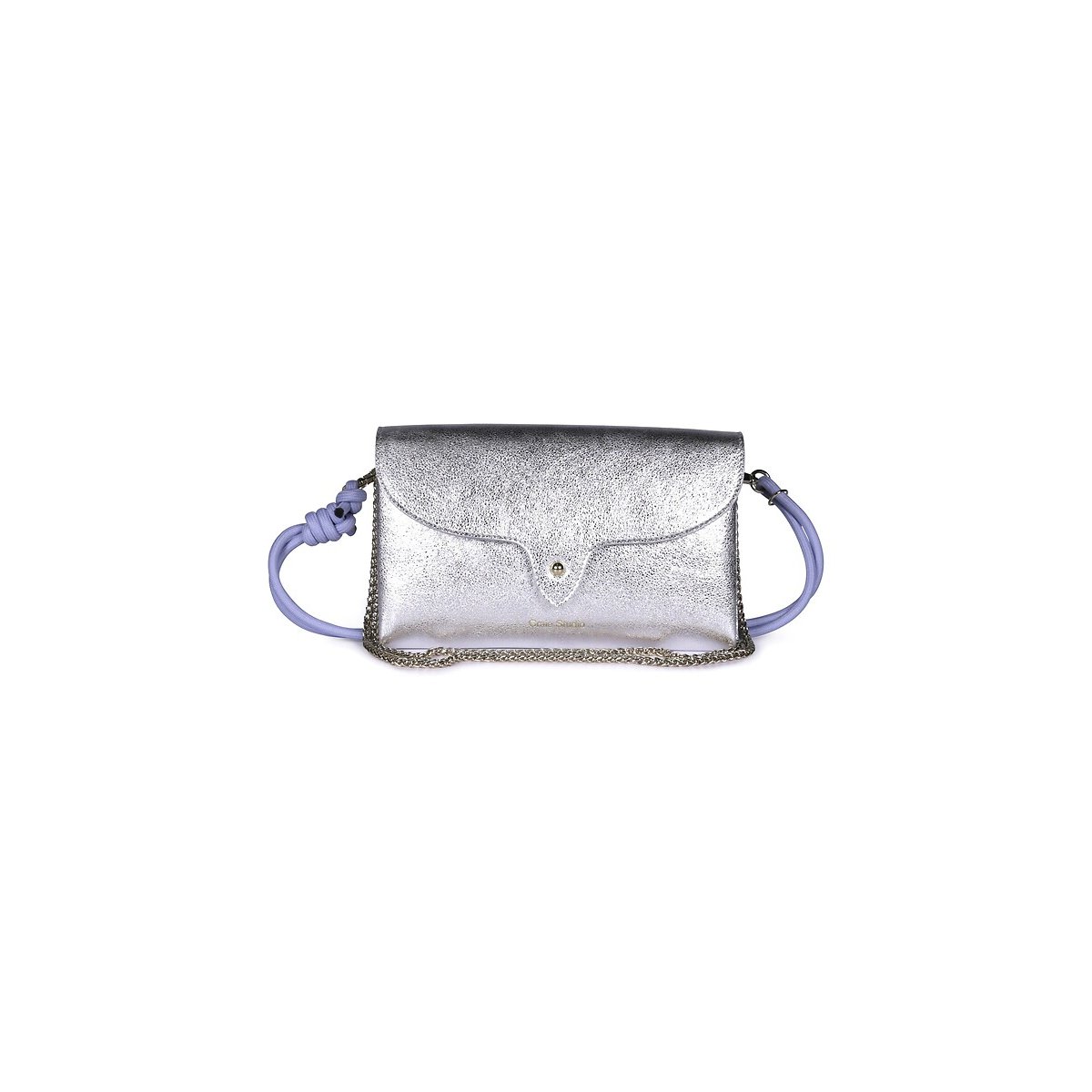 Craie Studio Bolso de piel WEEK. Talla talla única. Color Plata