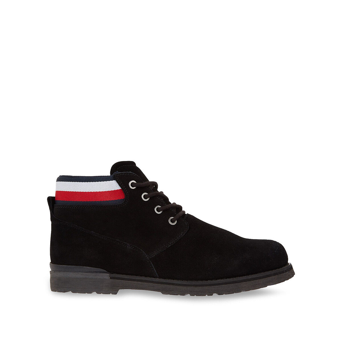 Tommy hilfiger Boots met veters in suède