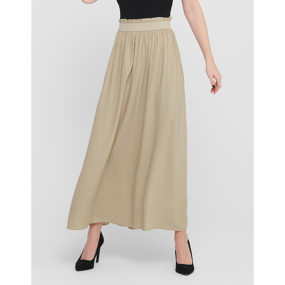 Gonna Lunga Svasata Donna Taglie XS - only - Modalova