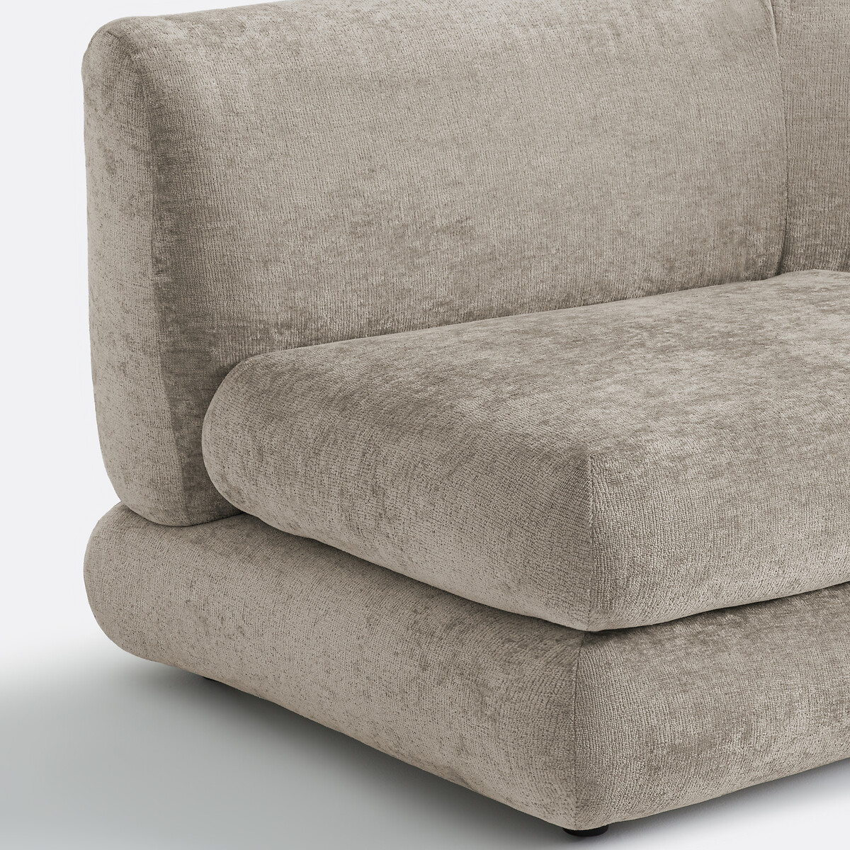 Banquette Modulable 2 Places Velours Épais, HOOVER — vue 3