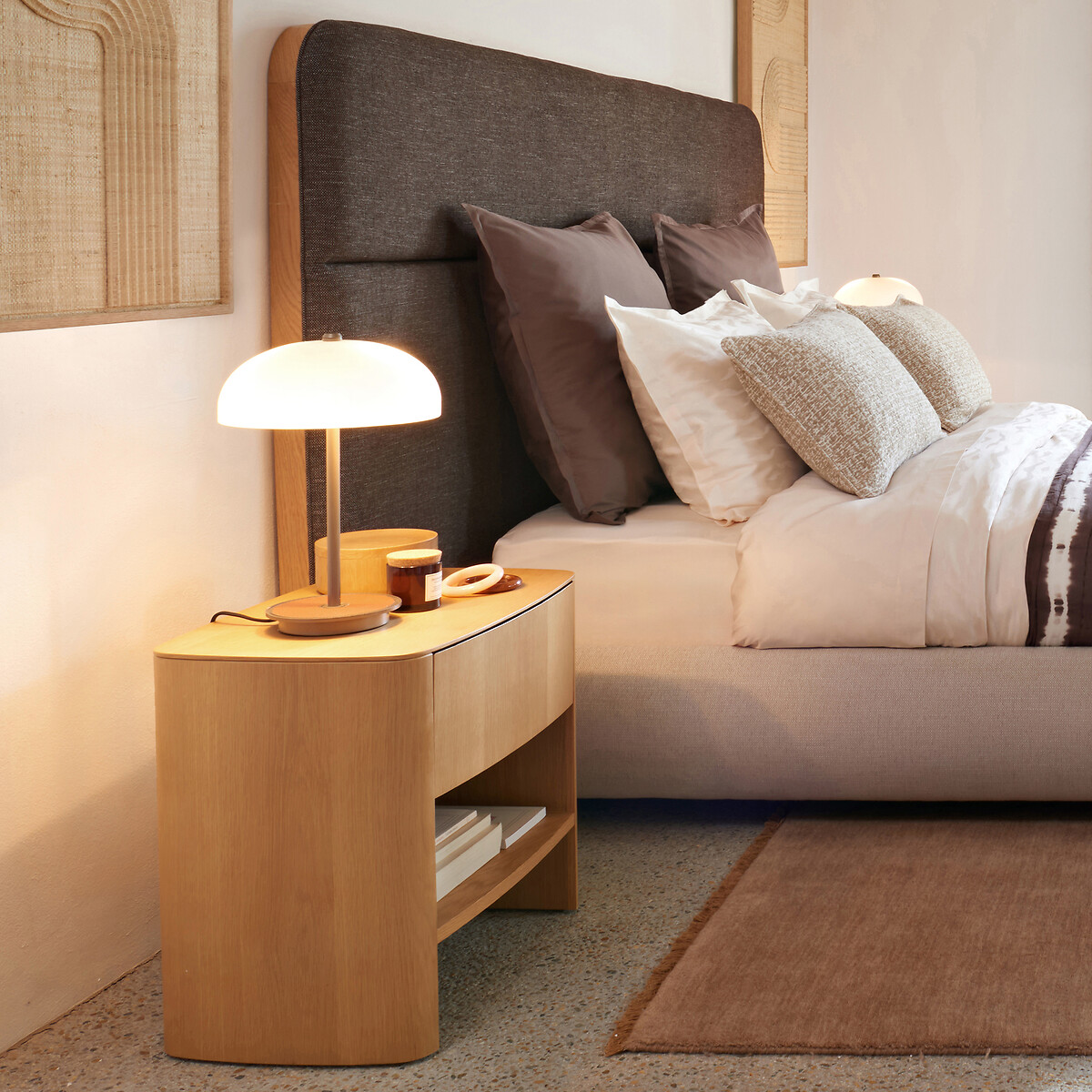 Am.pm Schreibtischlampe Beaudouin, Glas, Metall Und Kunstleder
