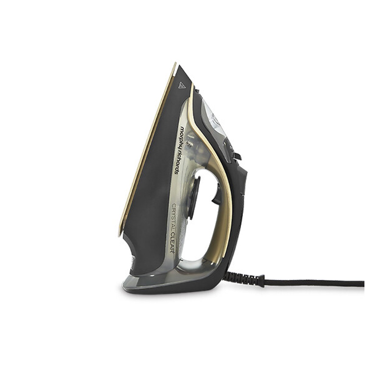Morphy Richards Black/Gold Crystal Clear 2400W Steam Iron