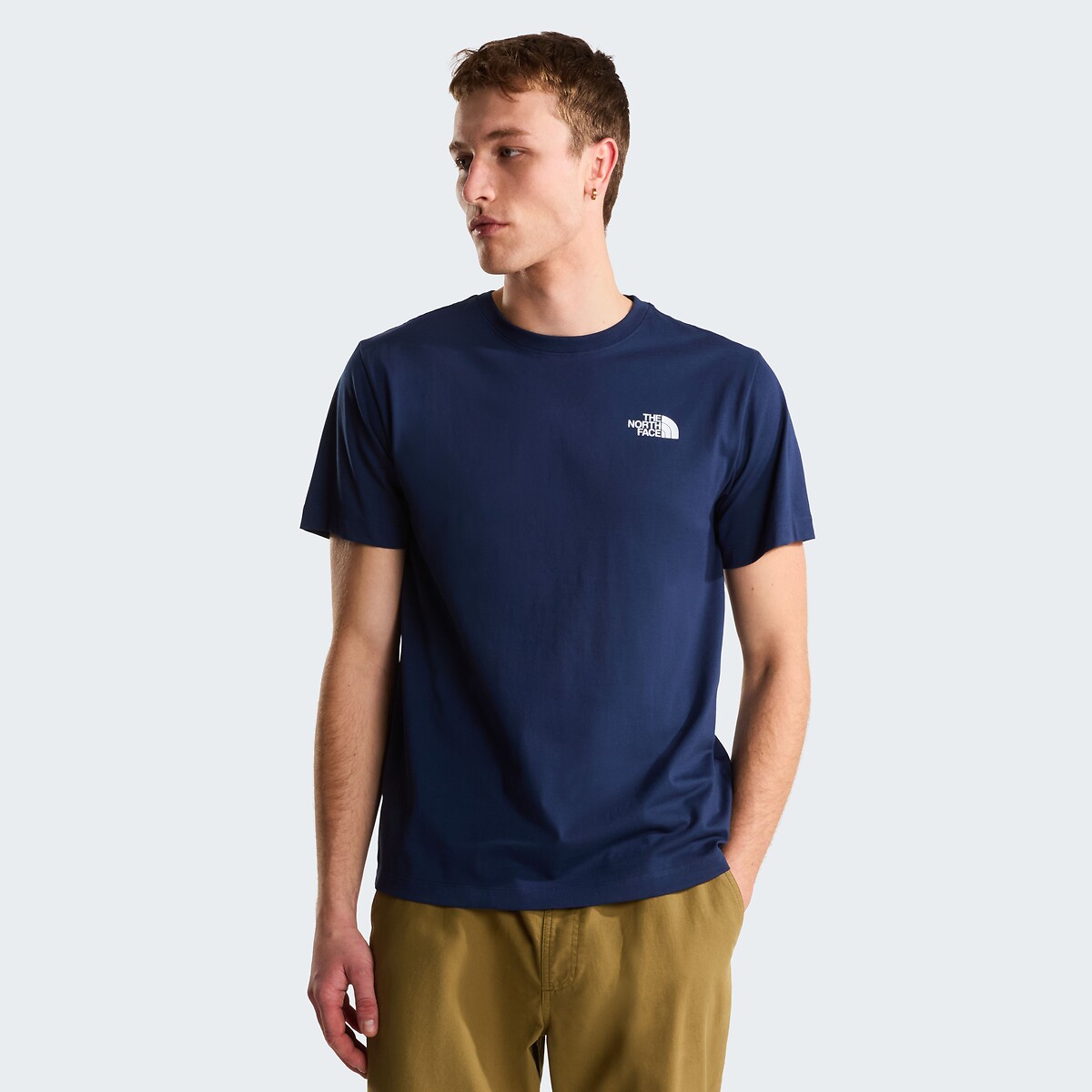 The North Face Box Short Sleeve T-Shirt Men's Navy Blue Medium