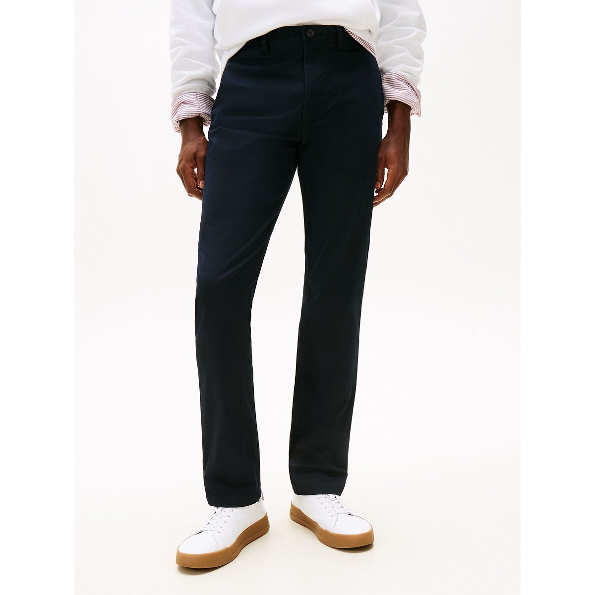 Tommy Hilfiger Denton Twill Straight Chinos Men's Navy Blue W31 L34