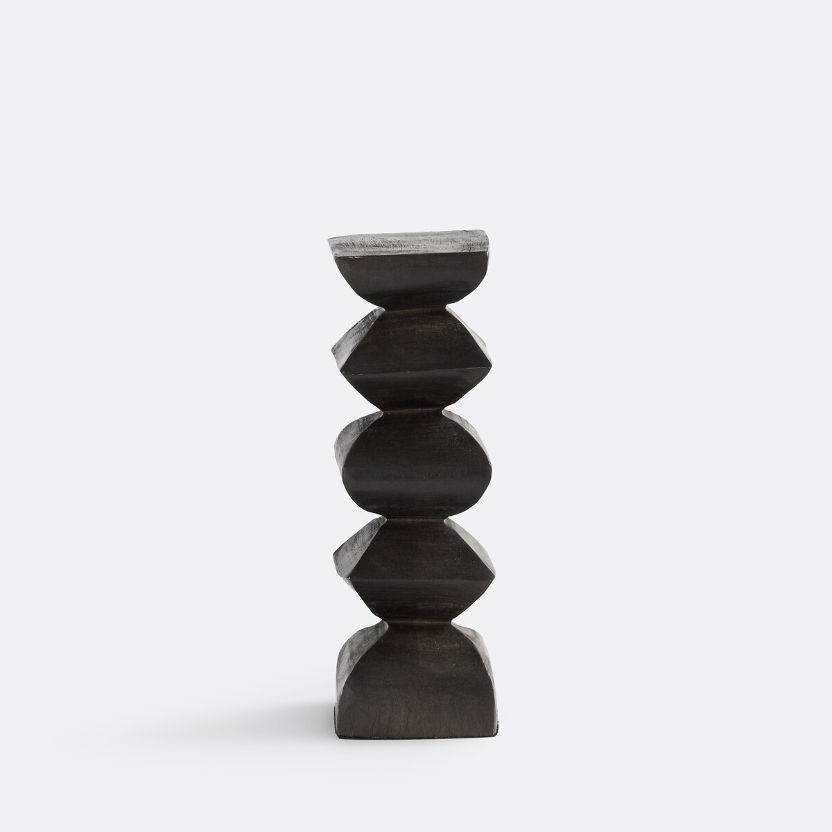 Sculpture totem en manguier, H25 cm Ekoa