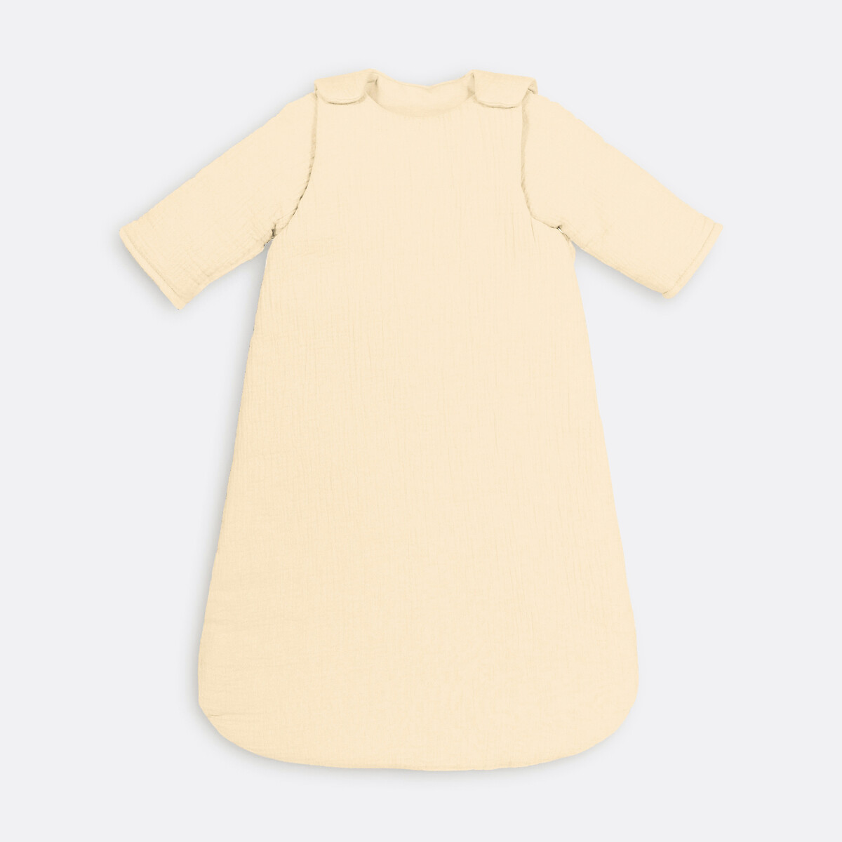 La Redoute Interieurs Winter Sleeping Bag, Cotton Muslin, Kumla Vanilla 2Y (86Cm) Infant