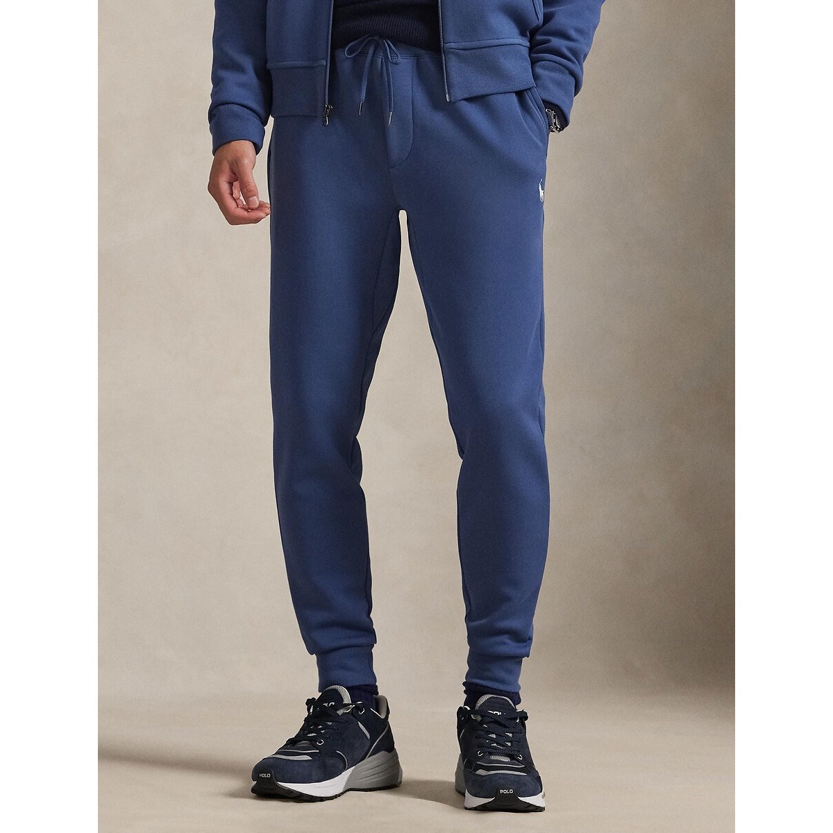Polo Ralph Lauren Pony Player Fitted Joggers With Embroidery Men's Navy Blue Medium
